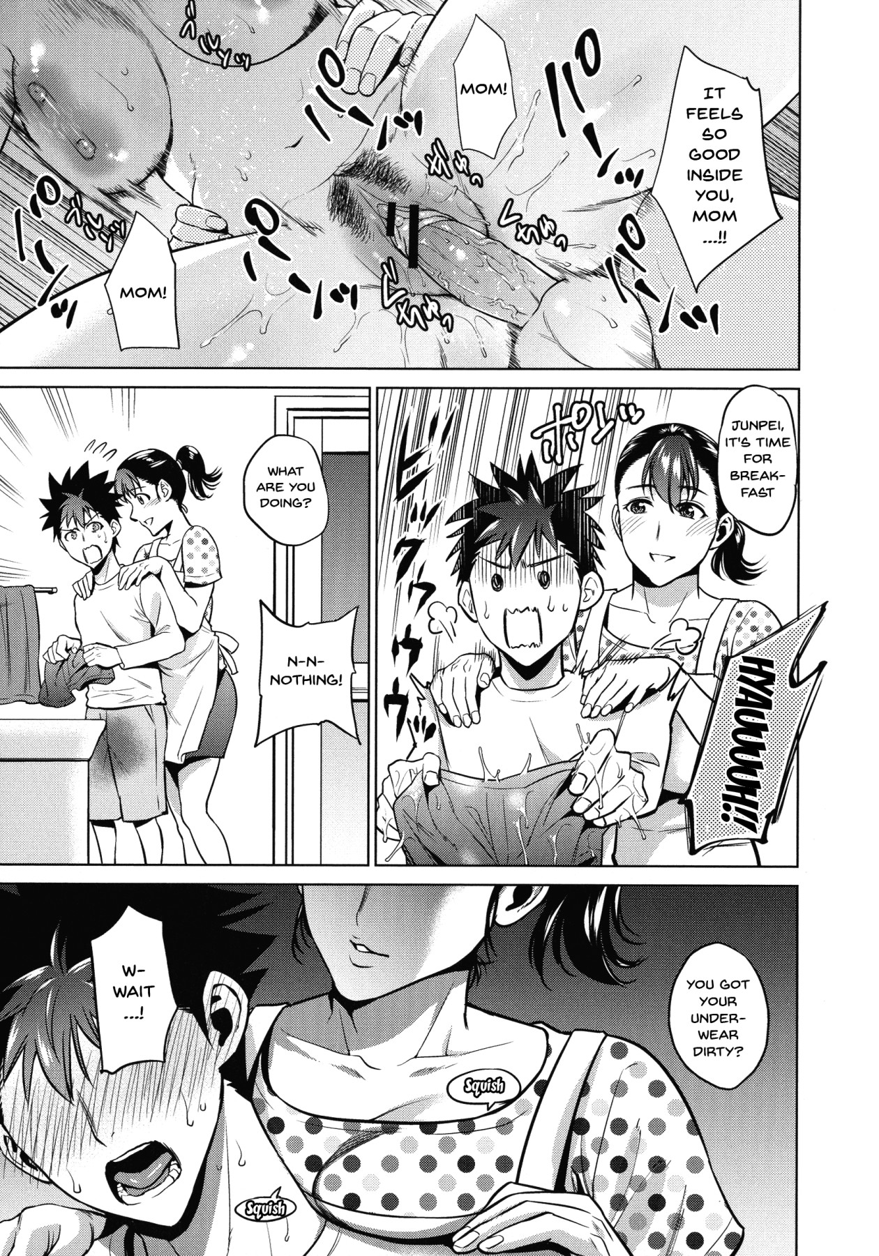 Hentai Manga Comic-The Day I Connected With Mom Ch.1-8-Read-171